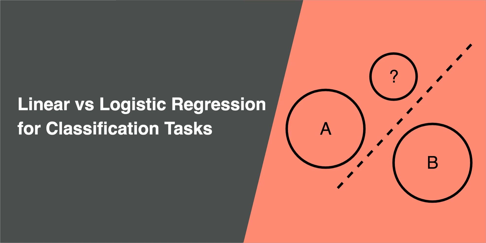 Linear Regression vs Logistic Regression for Classification Tasks